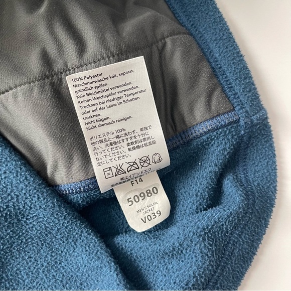 Men's Outdoor Research Soleil Fleece Jacket Blue Size Small - Picture 4 of 4